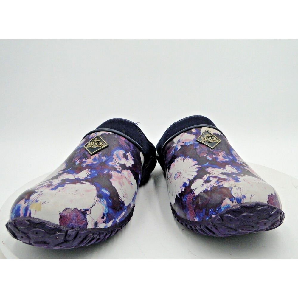 The Original Muck Boot Company Women's‎ Muckster  Purple/Floral Print Size 10